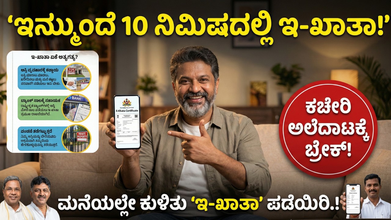 importance-of-e-khata-karnataka-for-property-owners