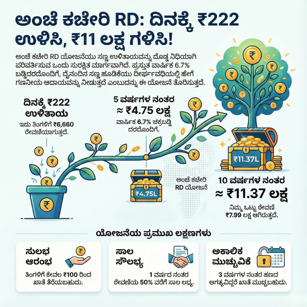 post-office-rd-scheme-save-222-get-11-lakhs