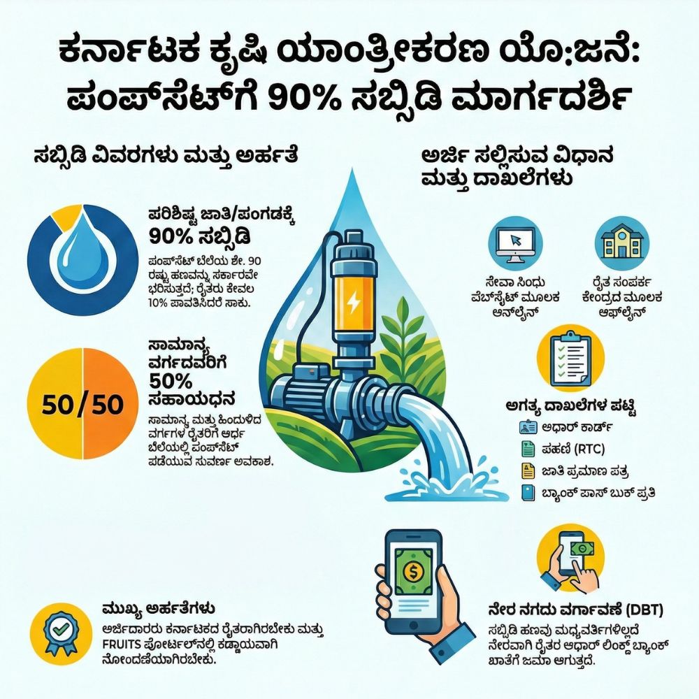 karnataka-borewell-pumpset-90-percent-subsidy