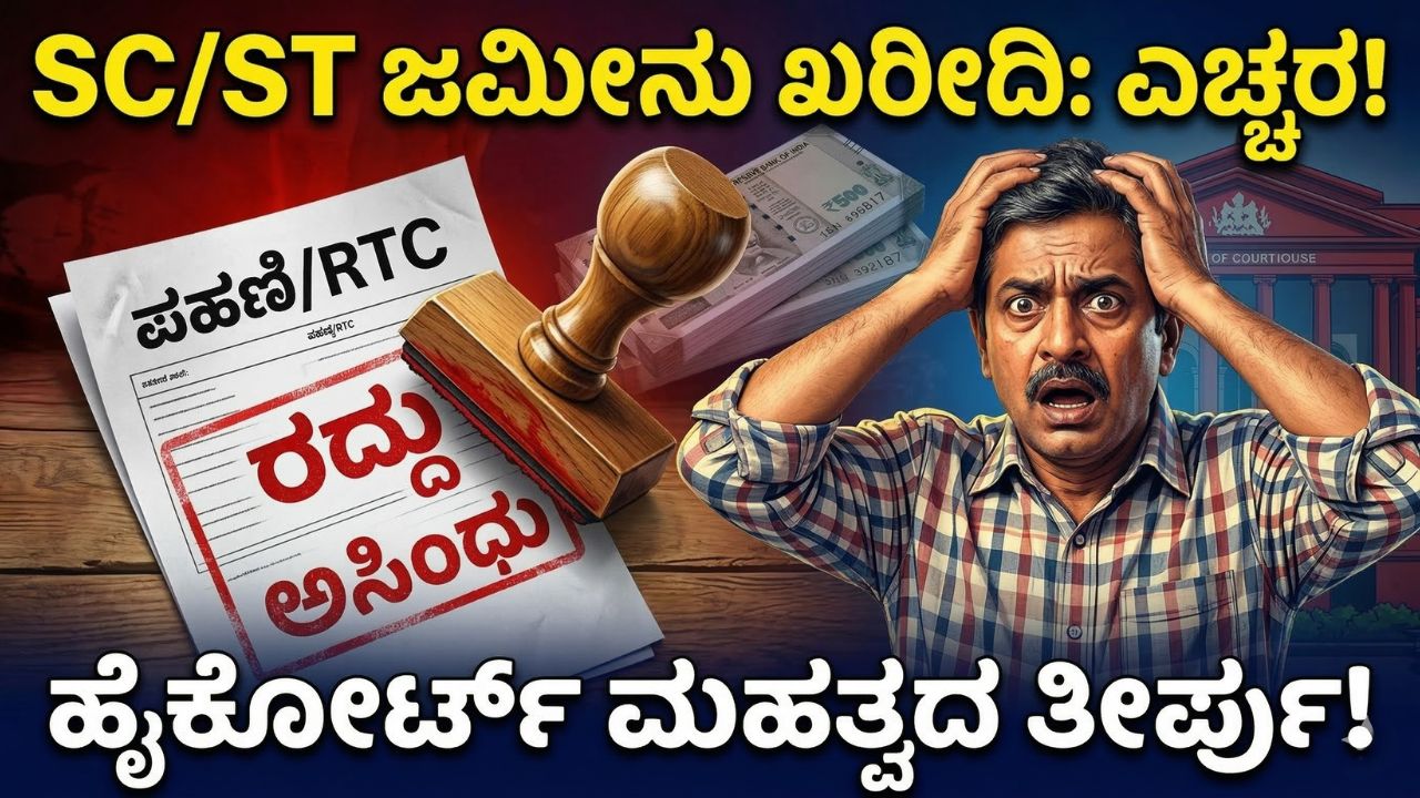 karnataka-high-court-verdict-sc-st-land-purchase
