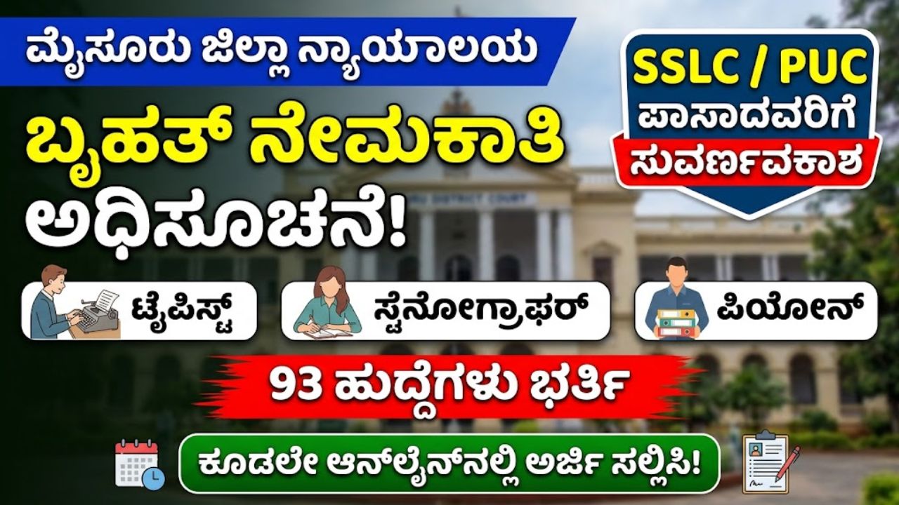 mysuru-district-court-recruitment-2026-apply-online
